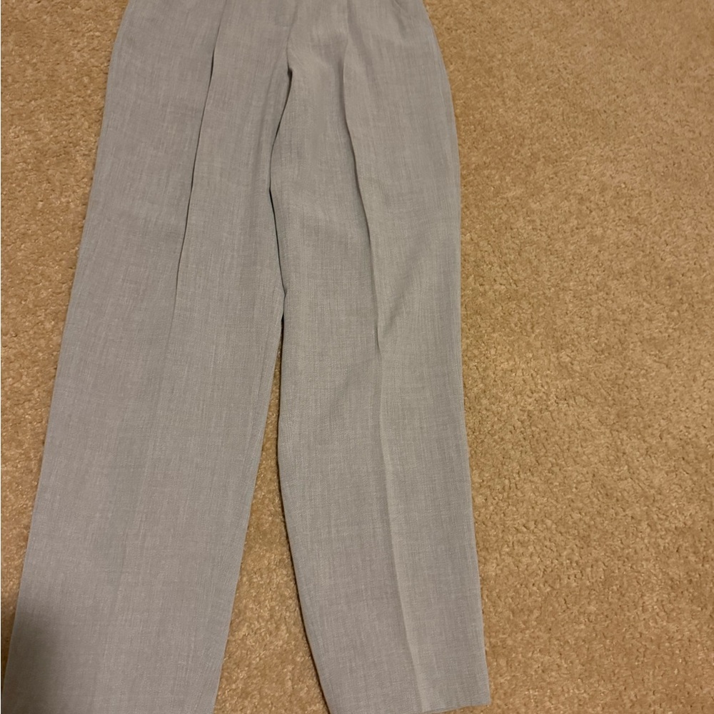 Elegant Gray Women's Trousers